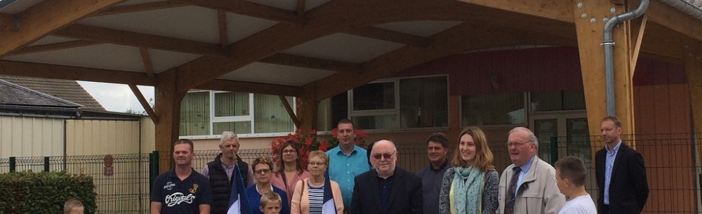 Inauguration du préau Ecole Maternelle